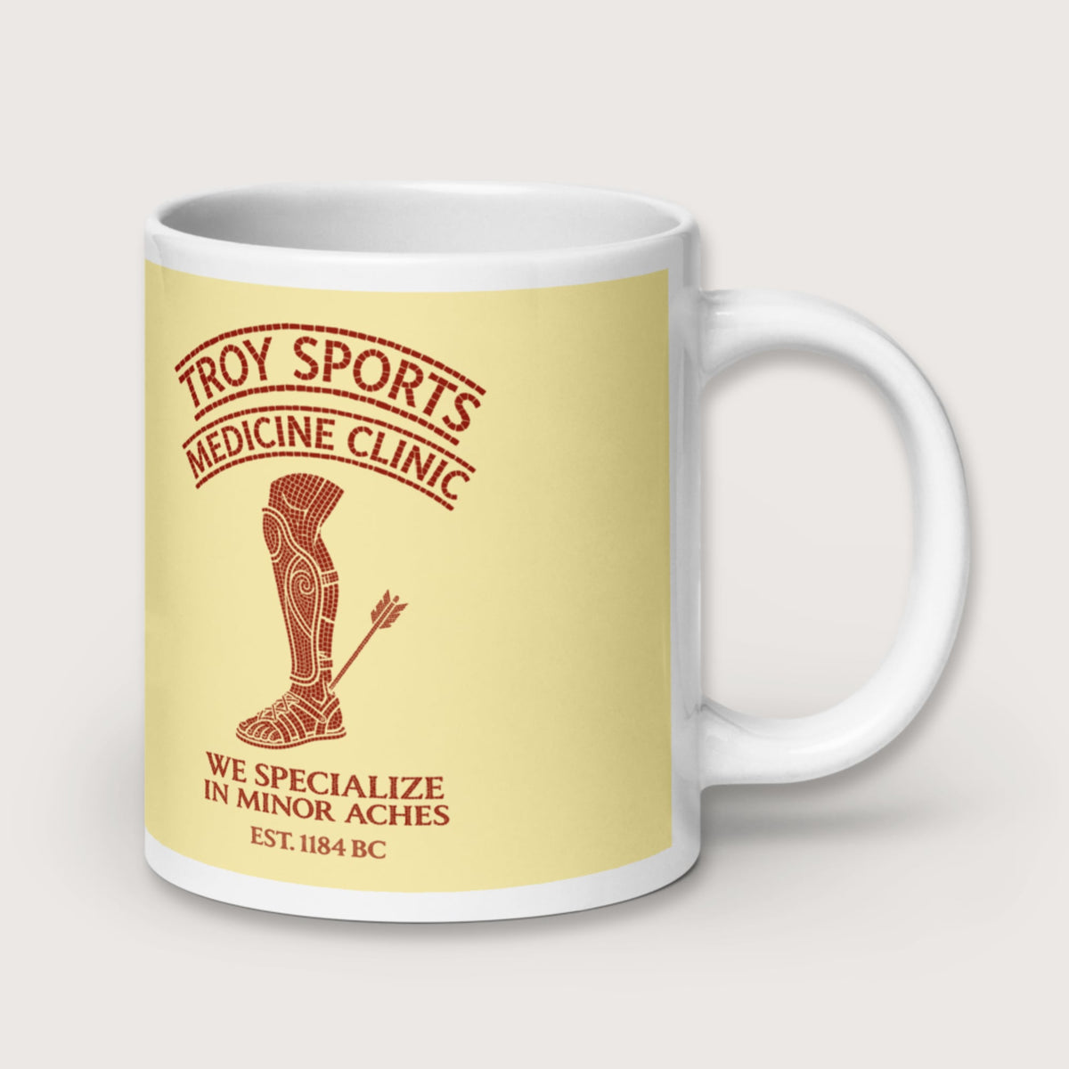 Troy Sports Medicine Clinic Mug - history buff gift by HistoHead