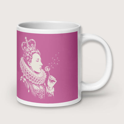 Elizabeth I Blowing Wishes Mug - history buff gift by HistoHead