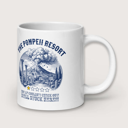 The Pompeii Resort Review Mug - history buff gift by HistoHead
