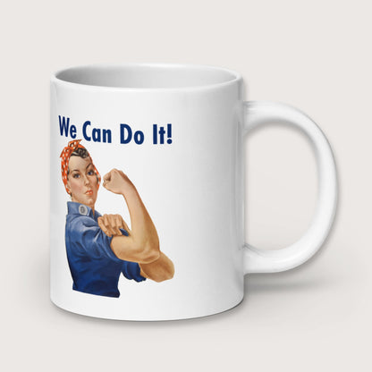 Rosie We Can Do It Mug - history buff gift by HistoHead