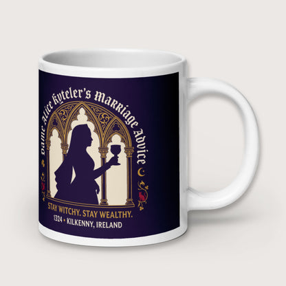 Alice Kyteler's Marriage Advice Mug - history buff gift by HistoHead