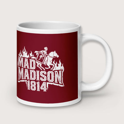 Mad Madison Mug - history buff gift by HistoHead