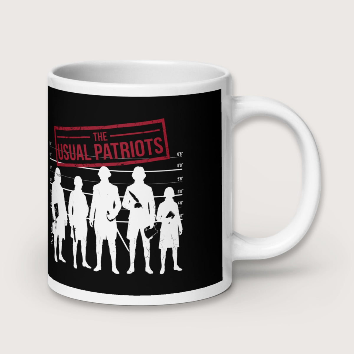 The Usual Patriots Mug - history buff gift by HistoHead