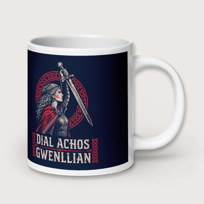 Dial Achos Gwenllian Mug - history buff gift by HistoHead