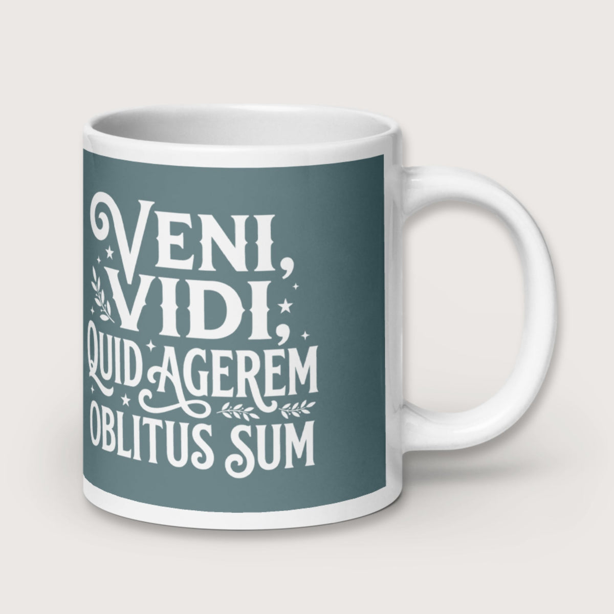 Latin I Came I Saw I Forgot I Was Doing Mug - history buff gift by HistoHead