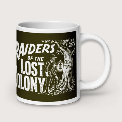 Raiders of the Lost Colony Mug - history buff gift by HistoHead