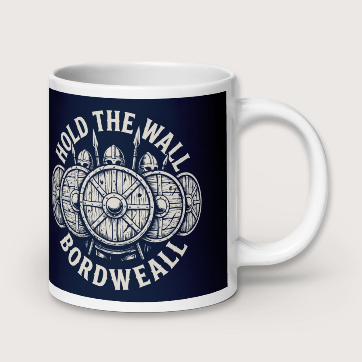 Hold the Wall Mug - history buff gift by HistoHead