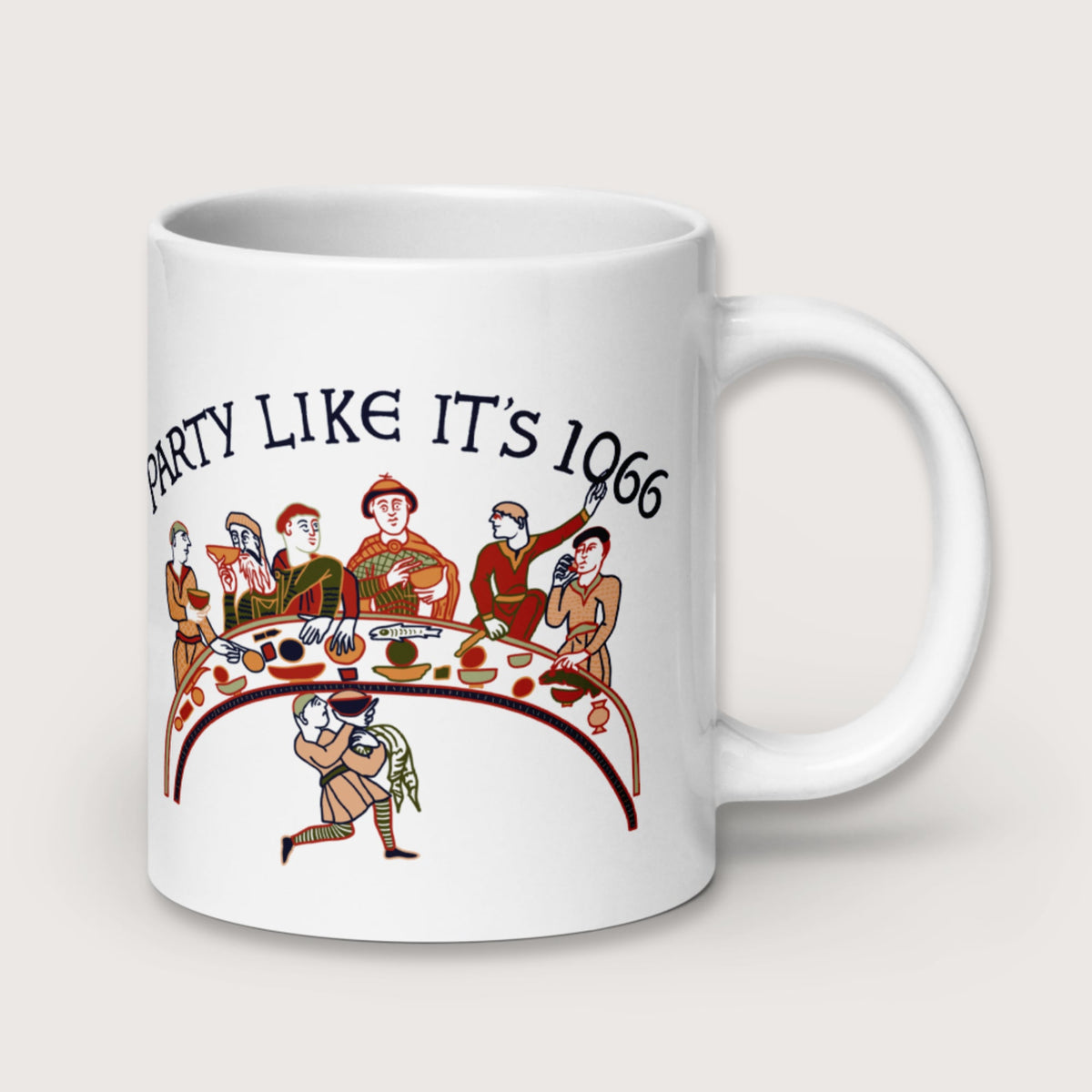 Bayeux Tapestry Party Like It's 1066 Mug - history buff gift by HistoHead