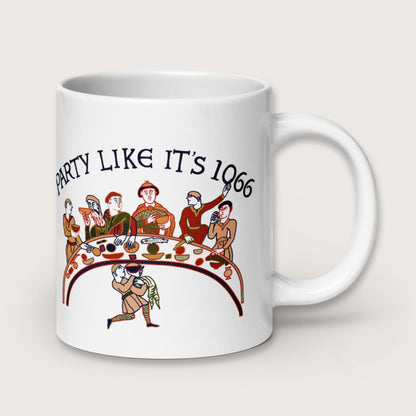 Bayeux Tapestry Party Like It's 1066 Mug - history buff gift by HistoHead