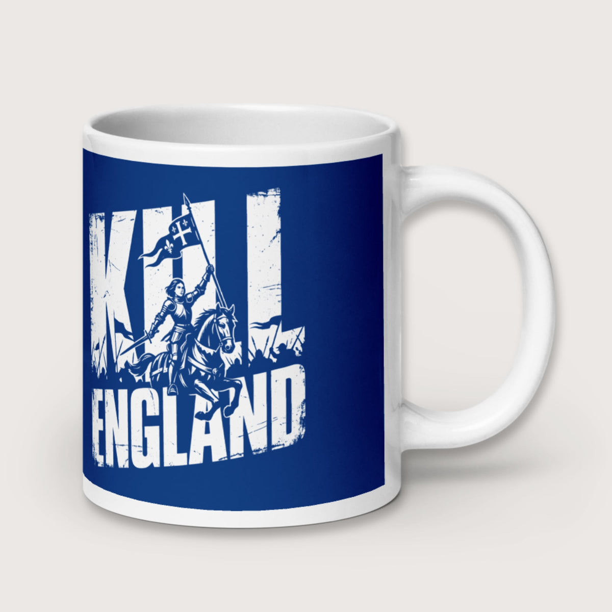 Joan of Arc Kill England Mug - history buff gift by HistoHead