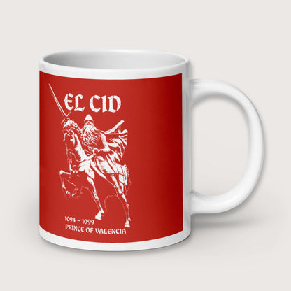 El Cid Prince of Valencia Mug - history buff gift by HistoHead