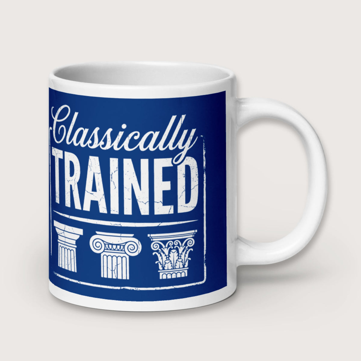 Classically Trained Mug - history buff gift by HistoHead