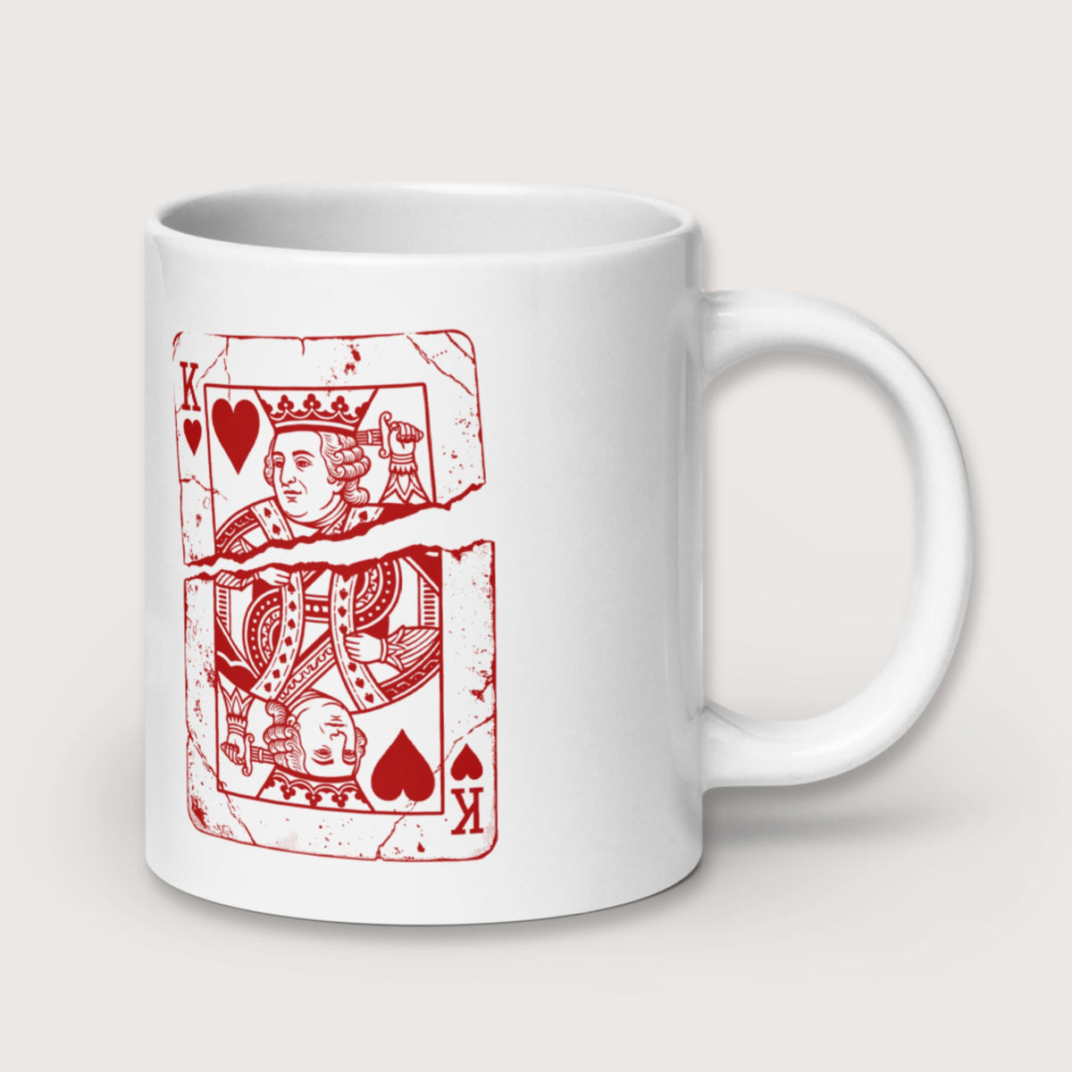 Louis XVI Playing Card Mug - history buff gift by HistoHead