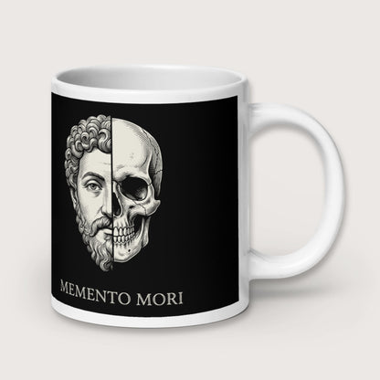 Marcus Aurelius Skull Mug - history buff gift by HistoHead