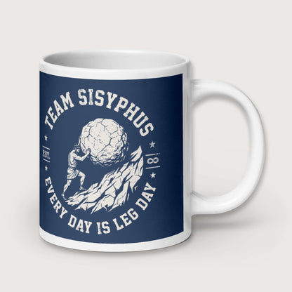 Team Sisyphus Mug - history buff gift by HistoHead