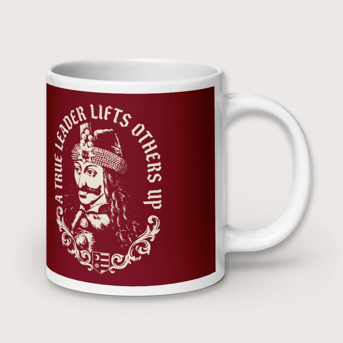Vlad the Impaler True Leader Mug - history buff gift by HistoHead