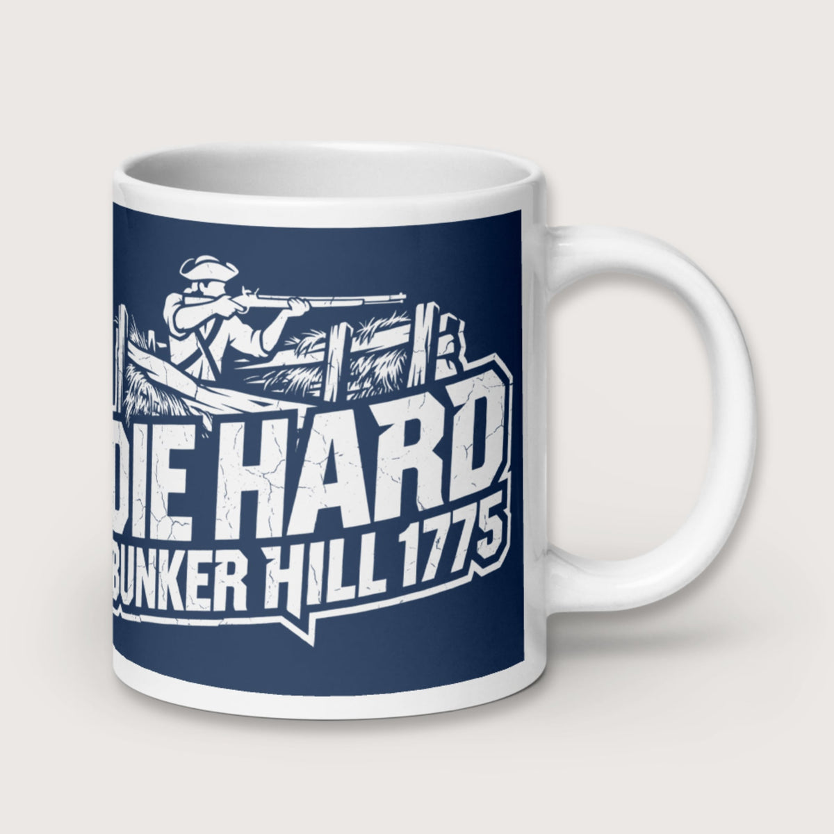 Die Hard Bunker Hill 1775 Mug - history buff gift by HistoHead