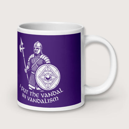 Vandal in Vandalism Mug - history buff gift by HistoHead