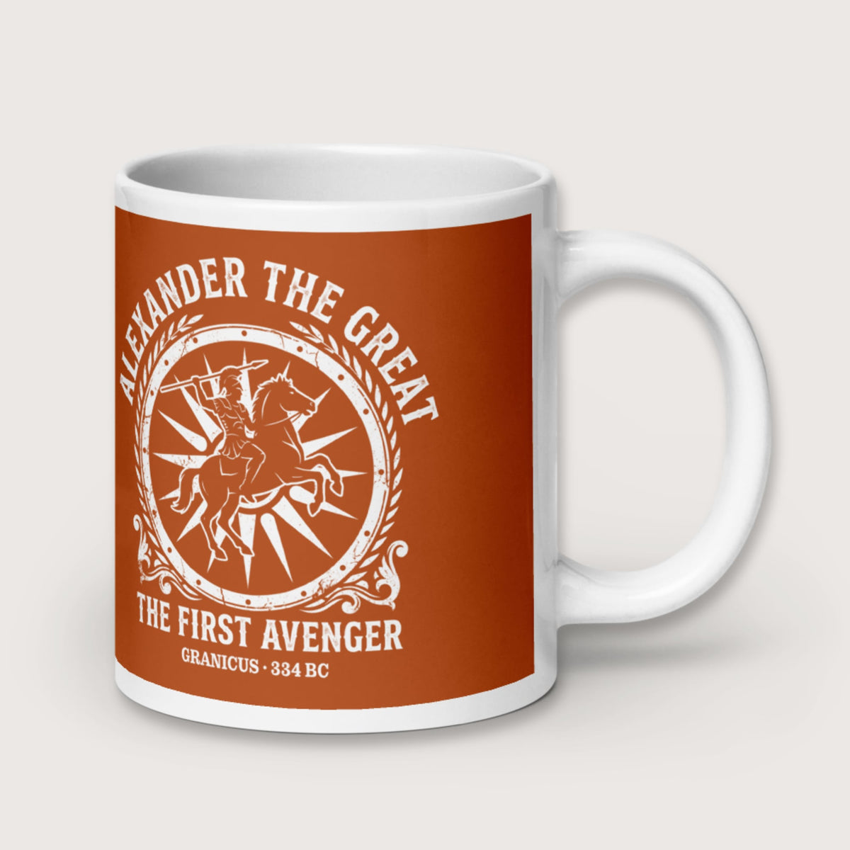 Alexander the Great First Avenger Mug - history buff gift by HistoHead