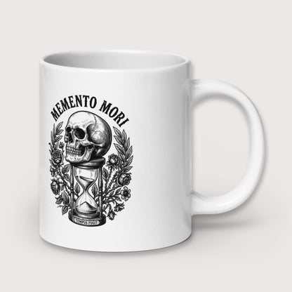 Memento Mori Tempus Fugit Mug - history buff gift by HistoHead