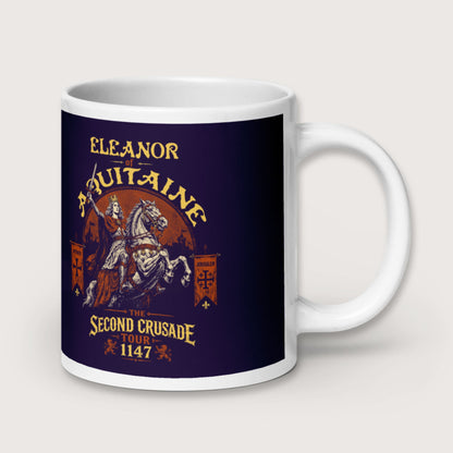 Eleanor of Aquitaine Second Crusade Tour Mug - history buff gift by HistoHead