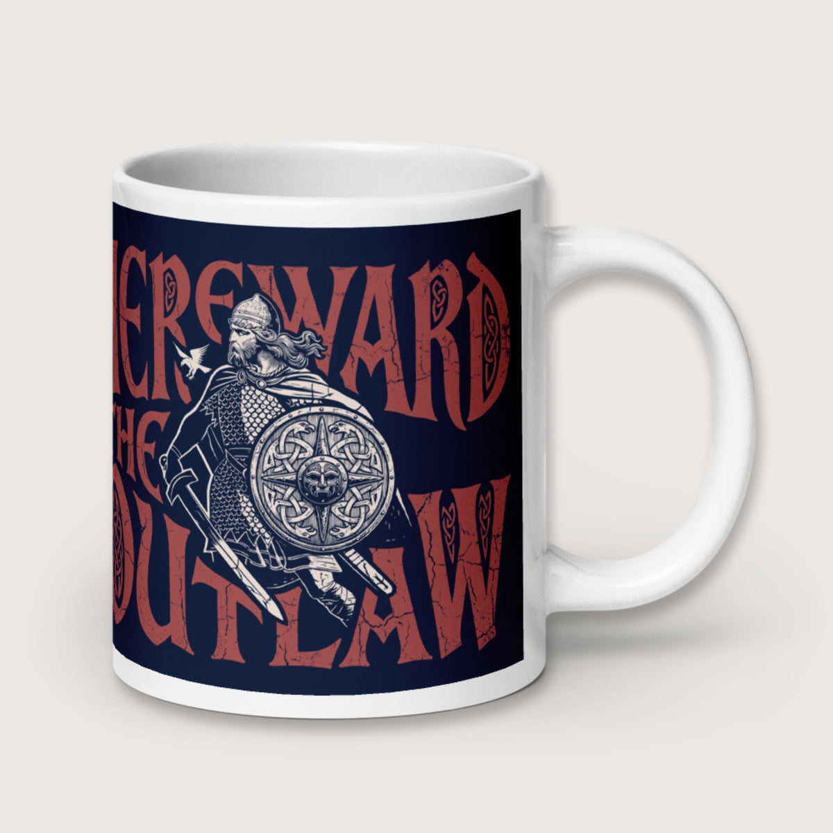 Hereward the Outlaw Mug - history buff gift by HistoHead