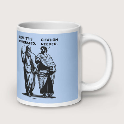 Plato & Aristotle Debate Mug - history buff gift by HistoHead