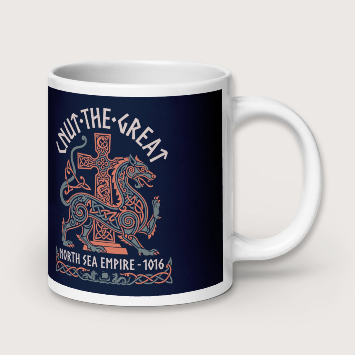 Cnut the Great Mug - history buff gift by HistoHead