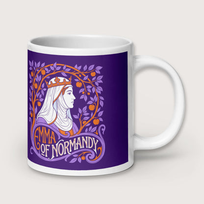 Emma Of Normandy Mug - history buff gift by HistoHead