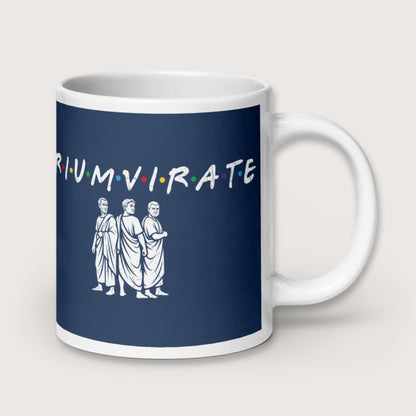 First Triumvirate Mug - history buff gift by HistoHead