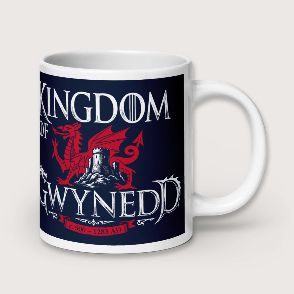 Kingdom of Gwynedd Mug - history buff gift by HistoHead