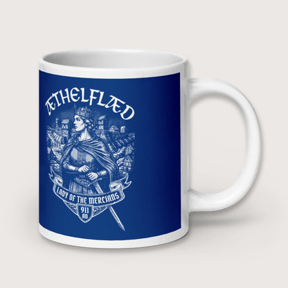 Æthelflæd Lady of the Mercians Mug - history buff gift by HistoHead
