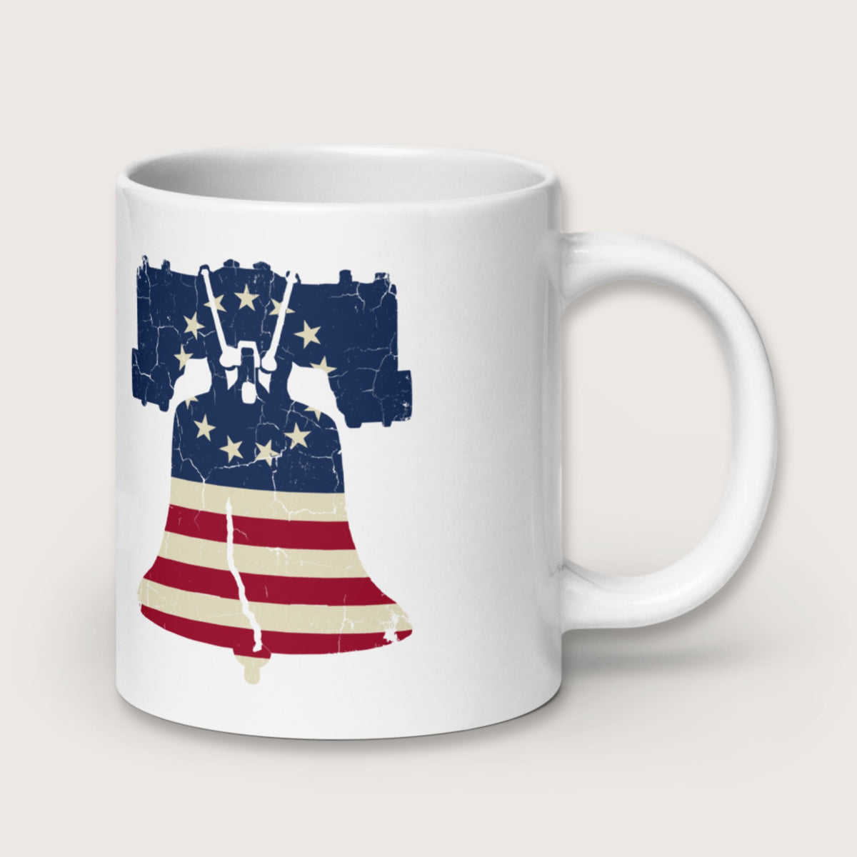 Liberty Bell Mug - history buff gift by HistoHead