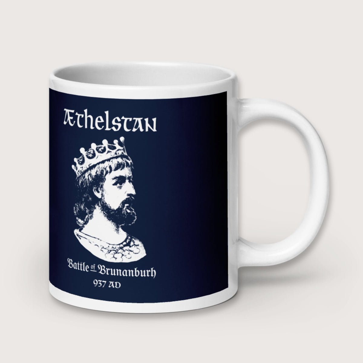 Æthelstan Battle of Brunanburh Mug - history buff gift by HistoHead