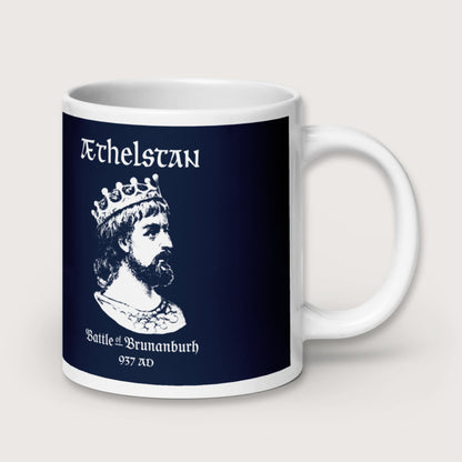 Æthelstan Battle of Brunanburh Mug - history buff gift by HistoHead