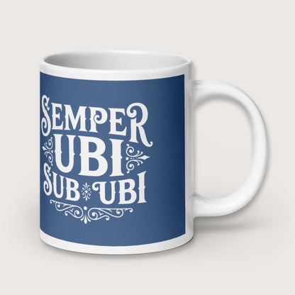 Latin Pun Semper Ubi Sub Ubi Mug - history buff gift by HistoHead