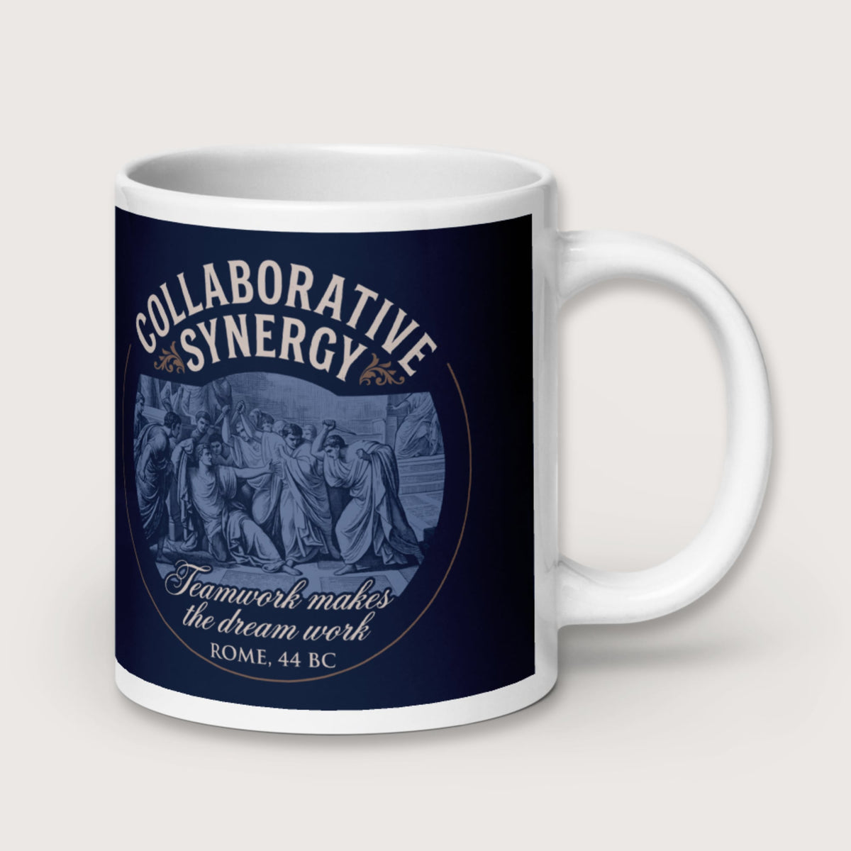 Collaborative Synergy Mug - history buff gift by HistoHead