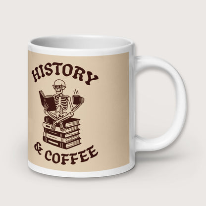 History & Coffee Mug - history buff gift by HistoHead