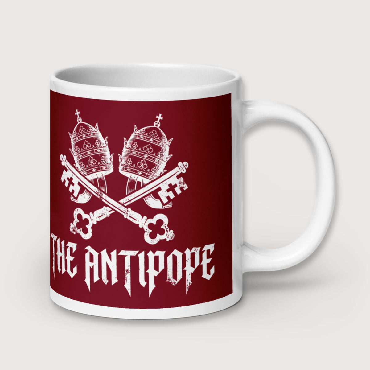 The Antipope Mug - history buff gift by HistoHead