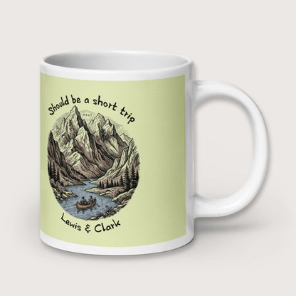 Lewis & Clark Short Trip Mug - history buff gift by HistoHead