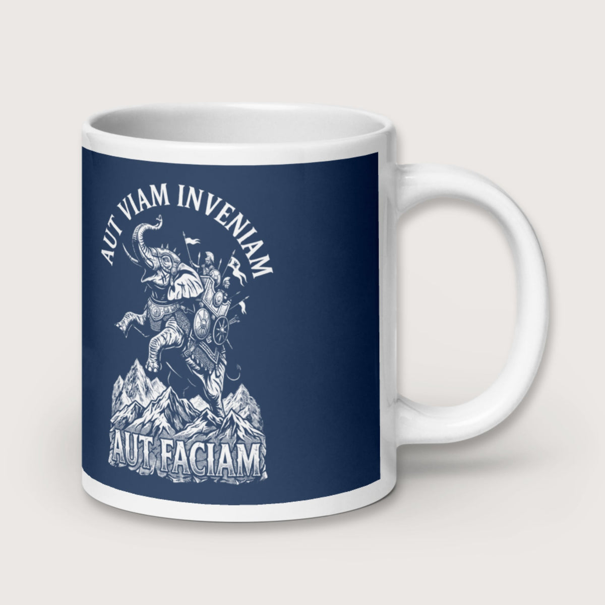 Aut Viam Inveniam Hannibal Quote Mug - history buff gift by HistoHead