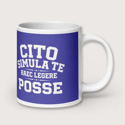 Latin Quick Pretend You Can Read This Mug - history buff gift by HistoHead