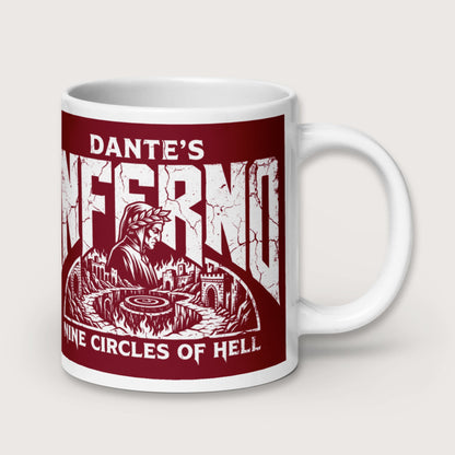 Dante's Inferno Mug - history buff gift by HistoHead