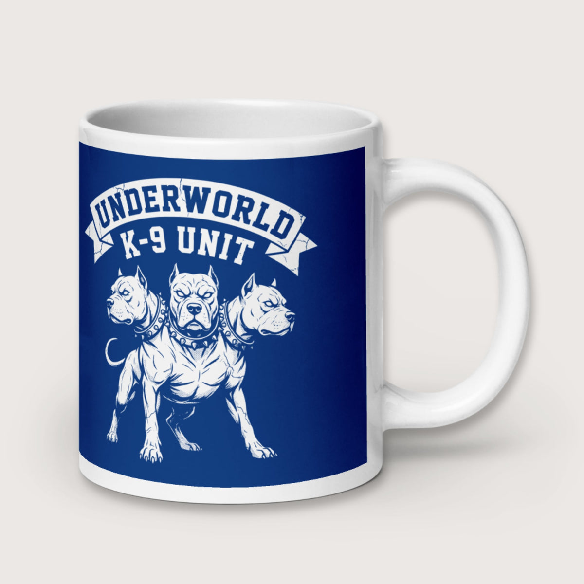Cerberus Underworld K-9 Unit Mug - history buff gift by HistoHead
