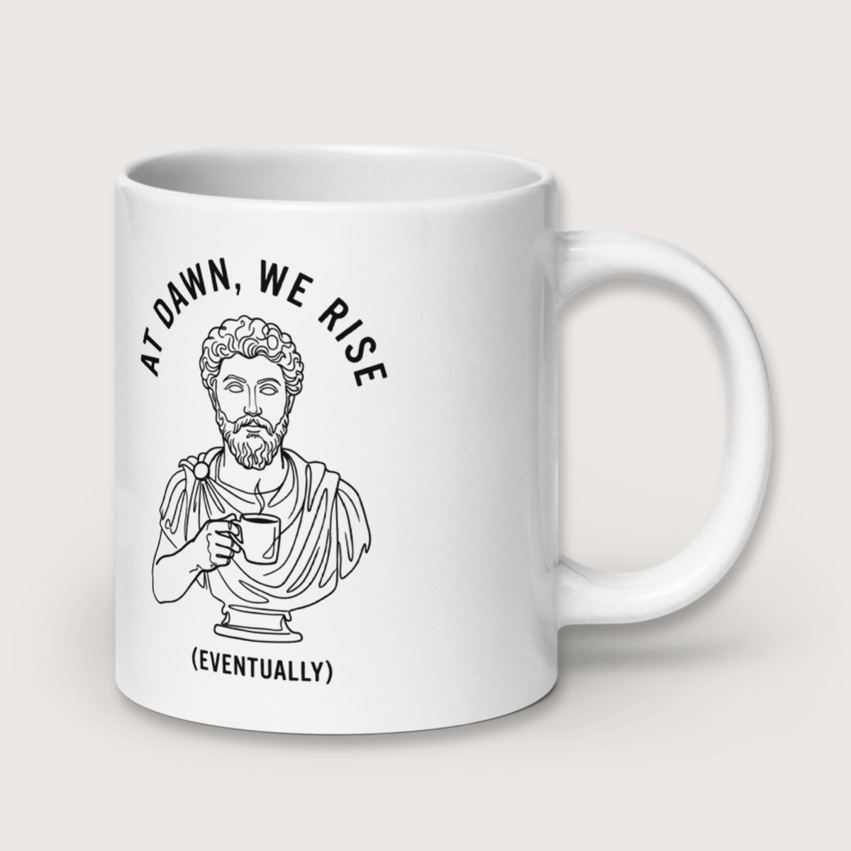 At Dawn We Rise Mug - history buff gift by HistoHead