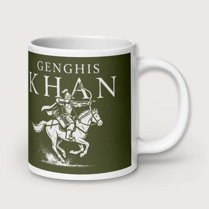 Genghis Khan Mug - history buff gift by HistoHead