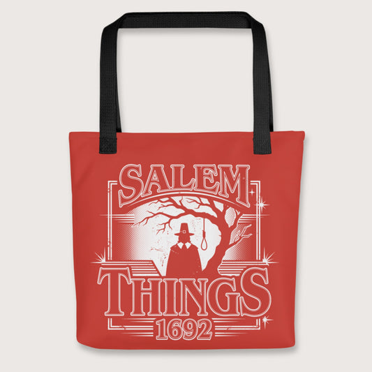 Black Salem Things 1692 Bag - history buff gift by HistoHead