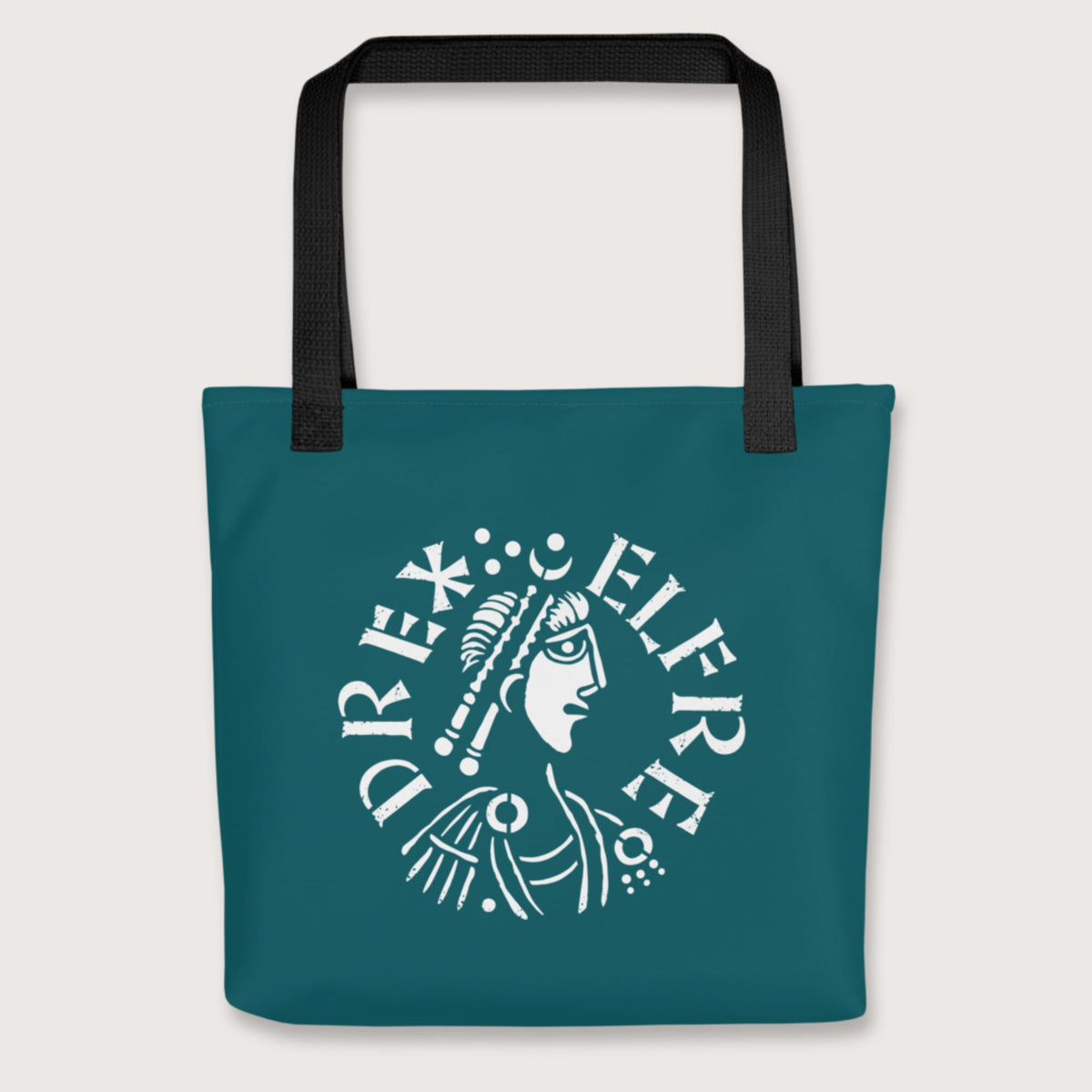 Black Alfred the Great Penny Bag - history buff gift by HistoHead