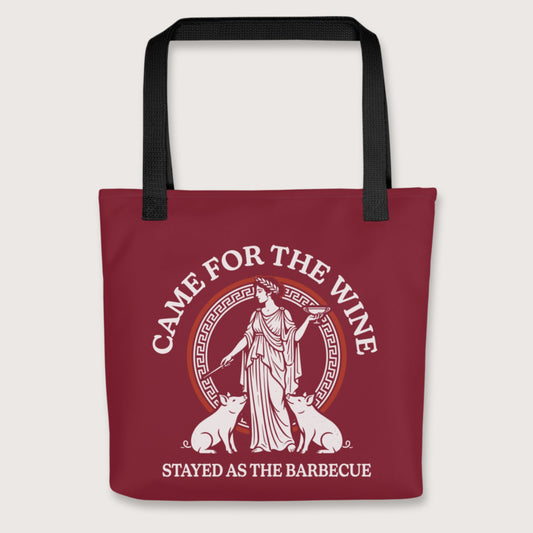 Black Circe Barbecue Bag - history buff gift by HistoHead