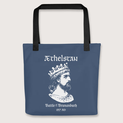 Black Æthelstan Battle of Brunanburh Bag - history buff gift by HistoHead